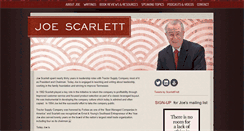 Desktop Screenshot of joescarlett.com